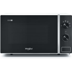 Whirlpool Microonde A libera installazione MWP 101 W Bianco Meccanico 20 Solo microonde 700 Frontal open