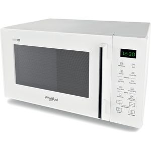 Whirlpool Microonde A libera installazione MWP 254 W Bianco Elettronico 25 Microonde + grill 900 Perspective