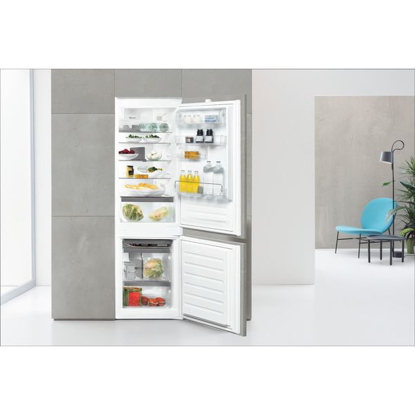 Whirlpool-Combinazione-Frigorifero-Congelatore-Da-incasso-ART-6711-SF2-Bianco-2-porte-Lifestyle-frontal-open