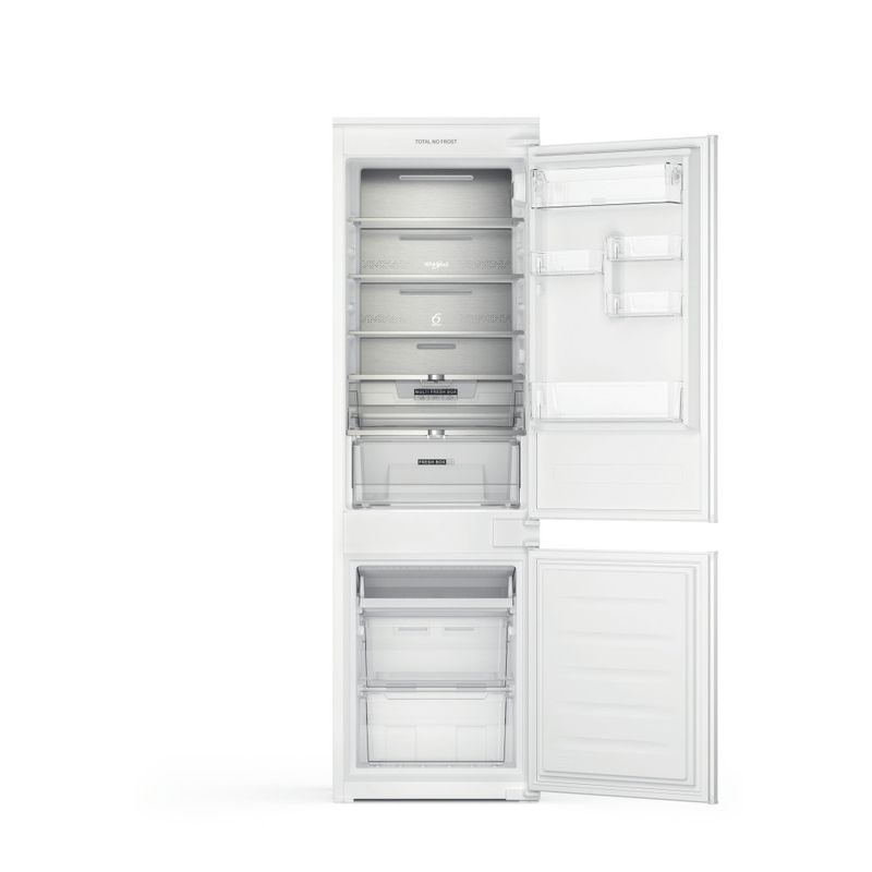 Whirlpool Combinazione Frigorifero/Congelatore Da incasso WHC18 T141 Bianco 2 porte Frontal open