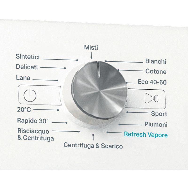 Whirlpool Lavabiancheria A libera installazione FFB 846 SV IT Bianco Carica frontale A Control panel