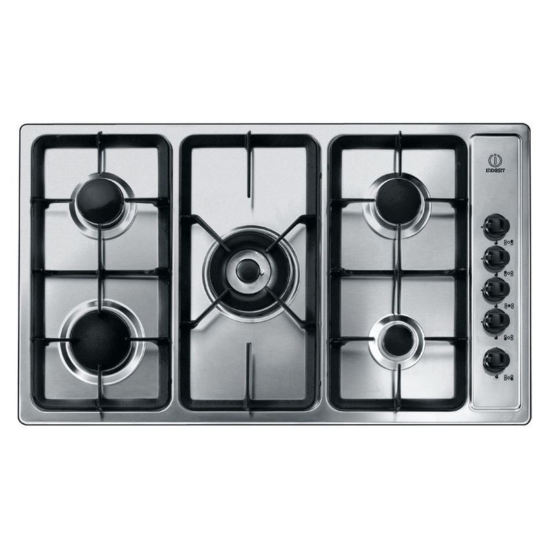 Indesit Piano cottura PIM 950 AST (GH) EX Inox GAS Frontal