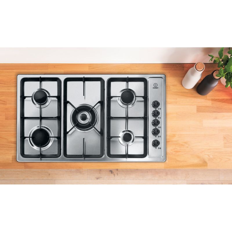 Indesit Piano cottura PIM 950 AST (GH) EX Inox GAS Lifestyle frontal