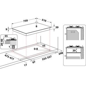 Hotpoint_Ariston-Piano-cottura-PCN-751-T-IX-HA-Inox-GAS-Technical-drawing