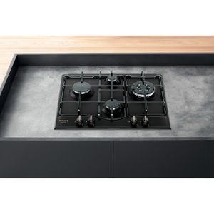 Hotpoint_Ariston Piano cottura PCN 640 T (AN) R /HA Antracite GAS Lifestyle frontal top down