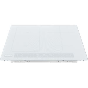 Whirlpool Piano cottura WL B4560 NE/W Bianco Induction vitroceramic Frontal top down