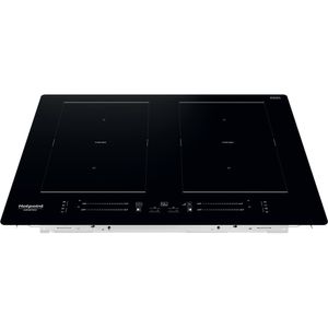 Hotpoint_Ariston Piano cottura HS 5160C NE Nero Induction vitroceramic Frontal top down