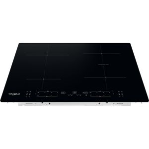 Whirlpool Piano cottura WB B8360 NE Nero Induction vitroceramic Frontal top down