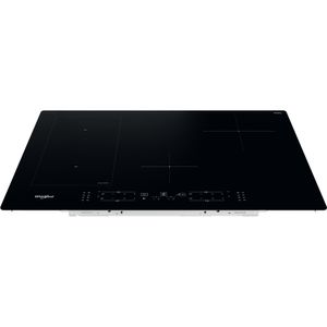 Whirlpool Piano cottura WL B2977 NE Nero Induction vitroceramic Frontal top down
