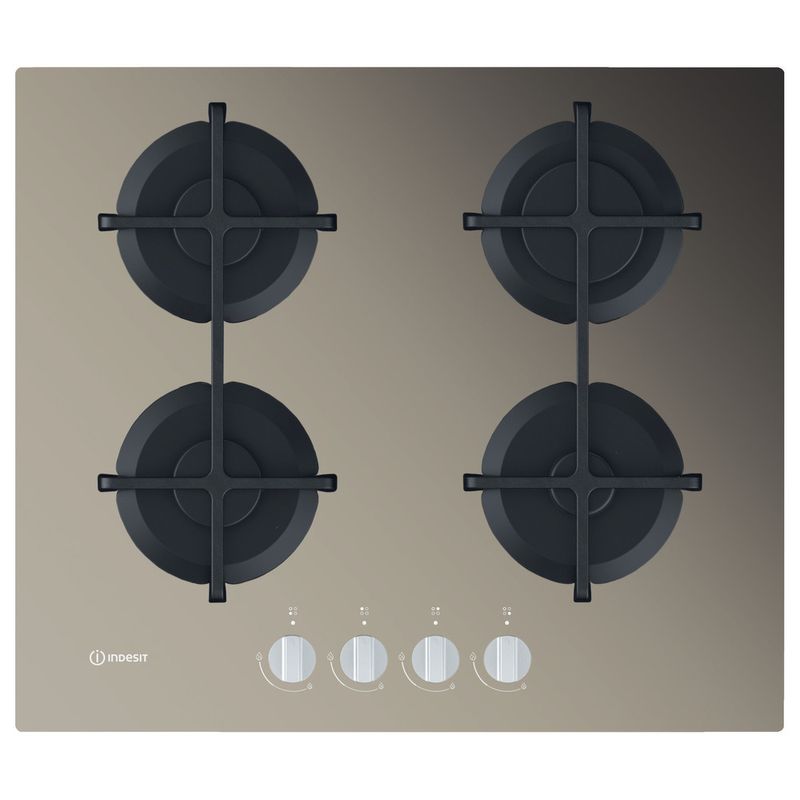 Indesit Piano cottura ING 61T/TD Tortora GAS Frontal