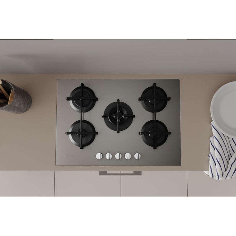 Indesit-Piano-cottura-ING-72T-TD-Tortora-GAS-Lifestyle-frontal