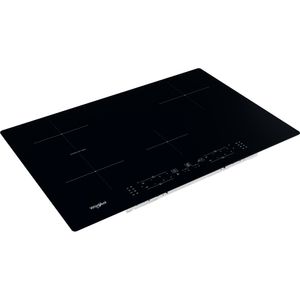 Whirlpool Piano cottura WB B4877 NE Nero Induction vitroceramic Perspective