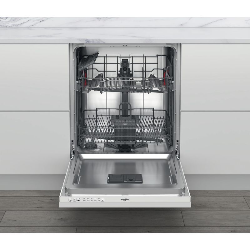 Whirlpool Lavastoviglie Da incasso WI 3010 Totalmente integrato F Frontal open