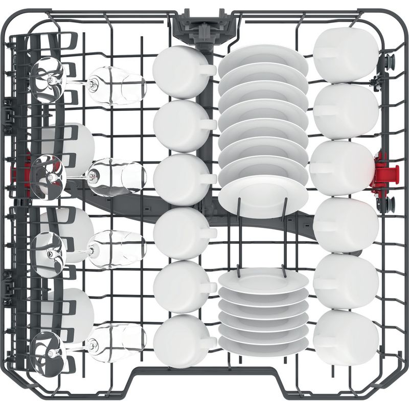 Whirlpool Lavastoviglie Da incasso WI 3010 Totalmente integrato F Rack