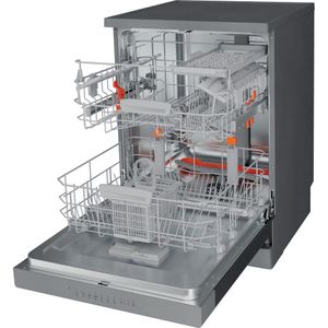 Hotpoint_Ariston Lavastoviglie Libera installazione HFO 3O32 CW X Libera installazione D Perspective open