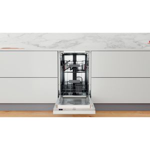 Whirlpool Lavastoviglie Da incasso WSIC 3M27 Totalmente integrato E Lifestyle frontal open