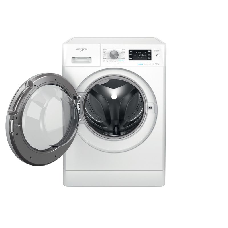 Whirlpool Lavabiancheria A libera installazione FFB 1046 SV IT Bianco Carica frontale A Frontal open