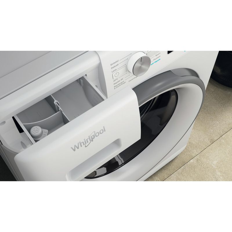Whirlpool Lavabiancheria A libera installazione FFB 1046 SV IT Bianco Carica frontale A Drawer