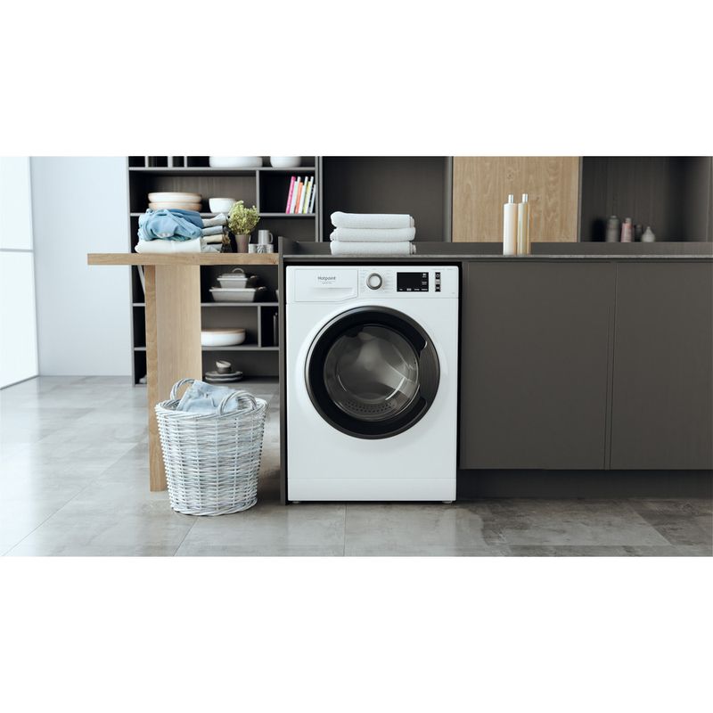Hotpoint_Ariston Lavabiancheria Libera installazione NR649GWSA IT Bianco Carica frontale A Lifestyle frontal