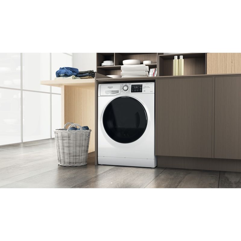 Hotpoint_Ariston Lavasciugabiancheria Libera installazione NDB 9636 DA IT Bianco Carica frontale Lifestyle perspective