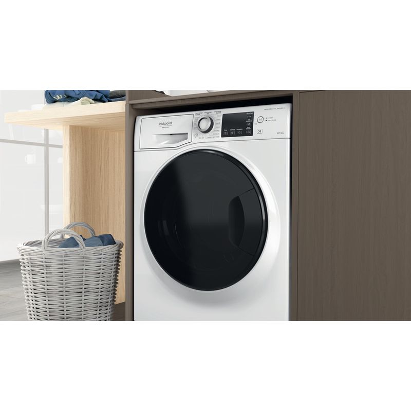 Hotpoint_Ariston Lavasciugabiancheria Libera installazione NDB 9636 DA IT Bianco Carica frontale Lifestyle detail