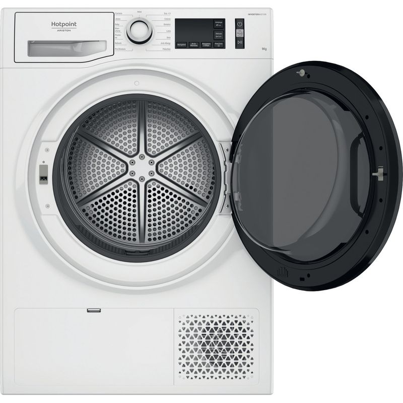 Hotpoint_Ariston-Asciugabiancheria-NTS-M11-9X3E-IT-Bianco-Frontal-open