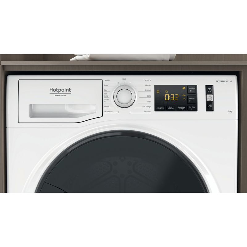 Hotpoint_Ariston-Asciugabiancheria-NTS-M11-9X3E-IT-Bianco-Control-panel