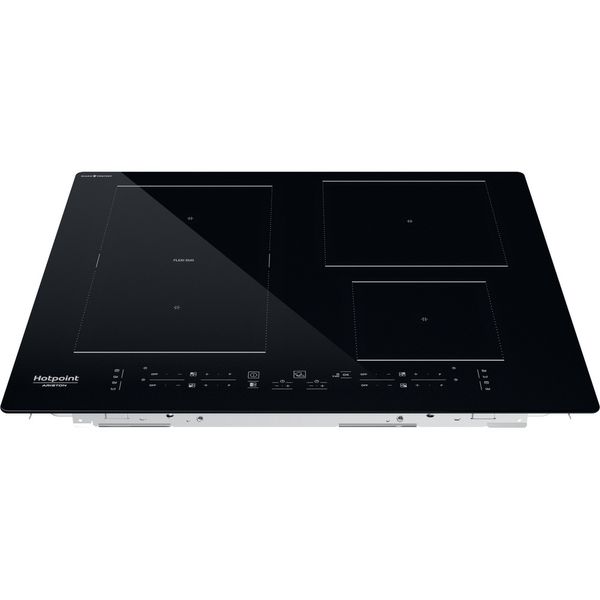 Hotpoint_Ariston Piano cottura HB 4860C CPNE Nero Induction vitroceramic Frontal top down