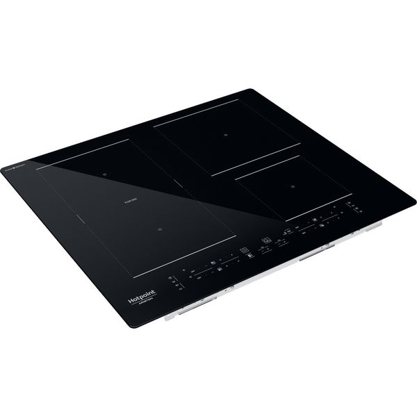 Hotpoint_Ariston Piano cottura HB 4860C CPNE Nero Induction vitroceramic Perspective