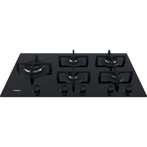 Whirlpool-Piano-cottura-GOA-9523-NB1-Nero-GAS-Frontal-top-down