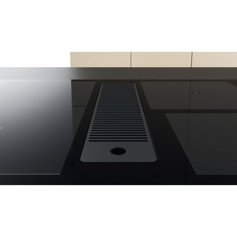 Whirlpool Venting cooktop WVH 1065B Nero Lifestyle detail