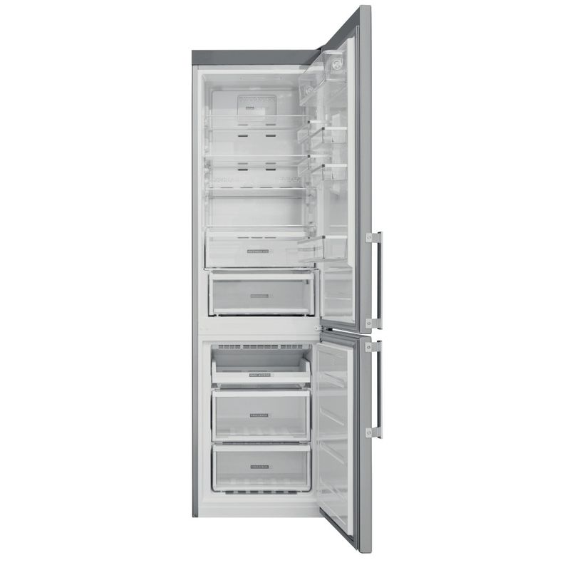 Whirlpool Combinazione Frigorifero/Congelatore A libera installazione W9 941A IX H Inox 2 porte Frontal open