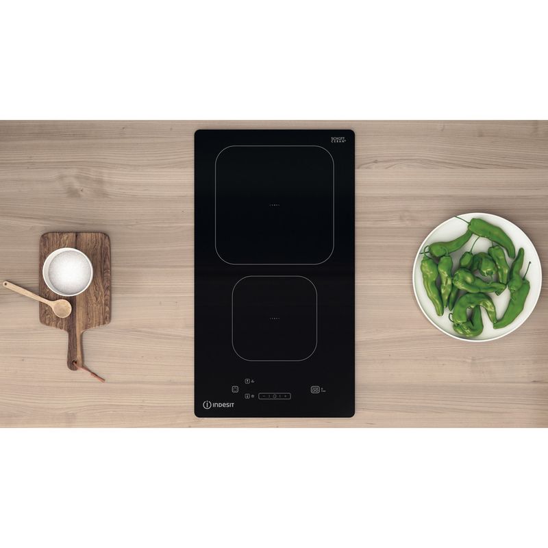 Indesit Piano cottura IS 19Q30 NE Nero Induction vitroceramic Lifestyle frontal