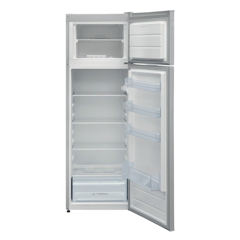 Indesit Combinazione Frigorifero/Congelatore A libera installazione I55TM 6120 S Argento 2 porte Frontal open