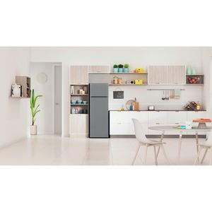Indesit Combinazione Frigorifero/Congelatore A libera installazione I55TM 6120 S Argento 2 porte Lifestyle frontal
