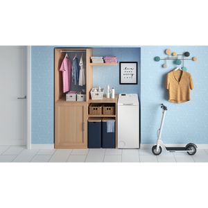 Indesit Lavabiancheria A libera installazione BTW S50400 IT/N Bianco Carica dall'alto C Lifestyle frontal