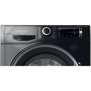 Hotpoint_Ariston Lavabiancheria Libera installazione NBT 108 BLACK IT Nero Carica frontale A Control panel