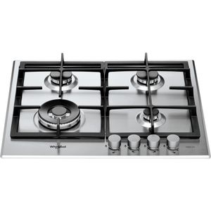 Whirlpool Piano cottura GMR 6422/IXL Inox Ixelium GAS Frontal top down