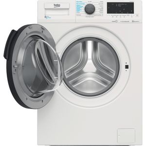 Beko Lavasciugabiancheria A libera installazione HTX851436A-IT Bianco Carica frontale Frontal open