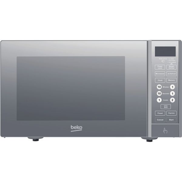 Beko Microonde A libera installazione MGF23330S Argento Elettronico 30 Microonde + grill 900 Frontal