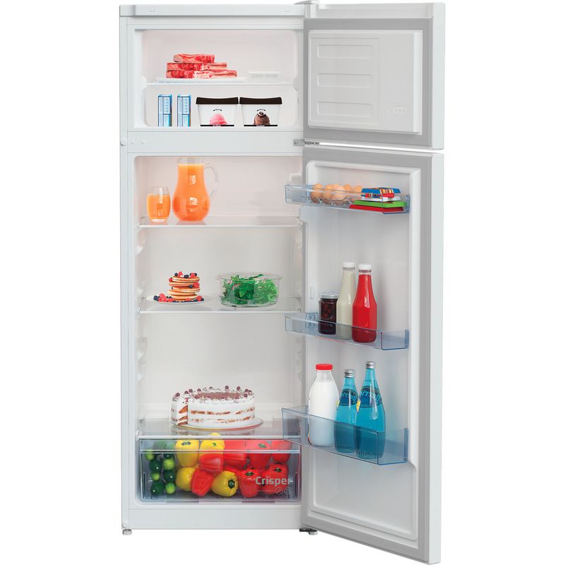 Beko-Combinazione-Frigorifero-Congelatore-A-libera-installazione-RDSA240K40WN-Bianco-2-porte-Lifestyle-frontal-open