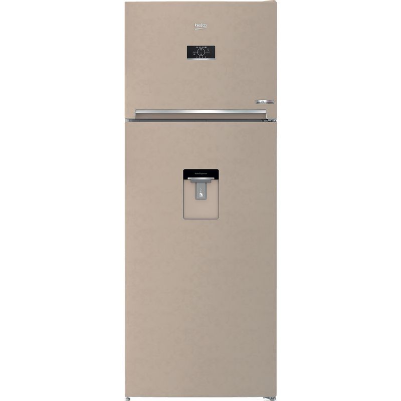 Beko-Combinazione-Frigorifero-Congelatore-A-libera-installazione-RDNE455E40DBN-Beige-2-porte-Frontal