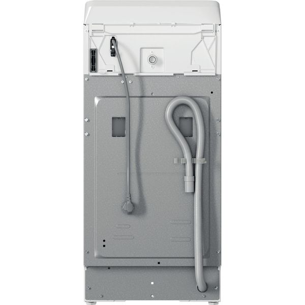 Whirlpool Lavabiancheria A libera installazione TDLR 65261BS IT Bianco Carica dall'alto A Back / Lateral