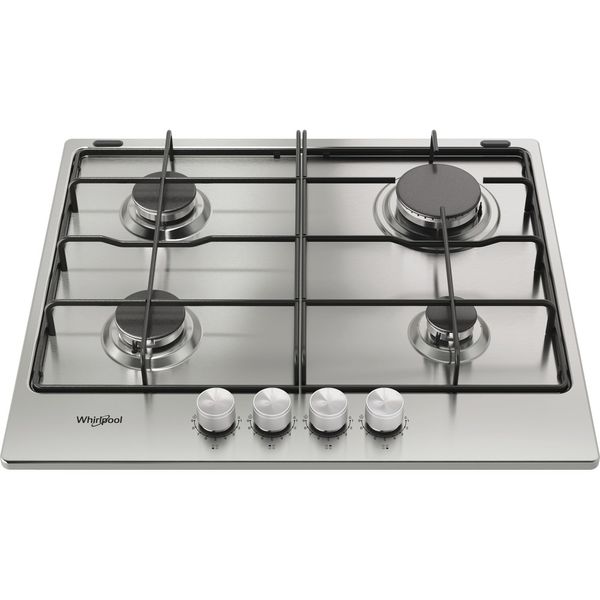 Whirlpool Piano cottura TKRL 650 IX Inox GAS Frontal top down
