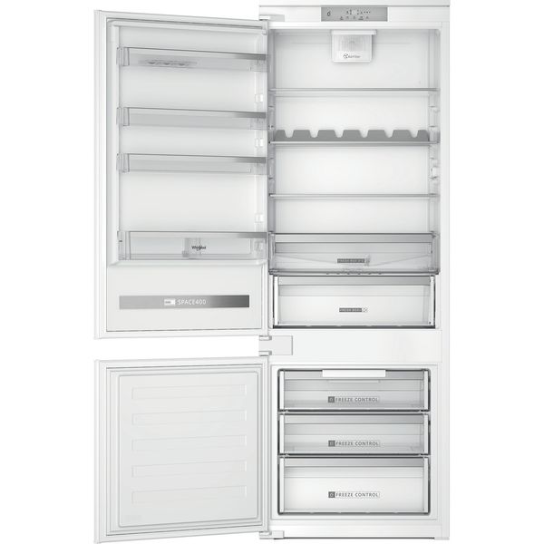 Whirlpool Combinazione Frigorifero/Congelatore Da incasso SP40 8112 LH Bianco 2 porte Frontal open