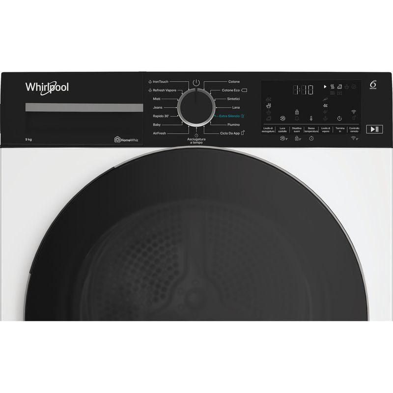 Whirlpool-Asciugabiancheria-C-WD-94M-WBS-IT-Bianco-Control-panel