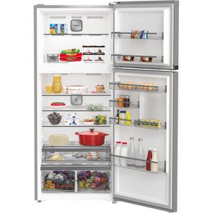 Whirlpool Combinazione Frigorifero/Congelatore A libera installazione WHD2 6552 X4E New Silver – ARC 1035 2 porte Lifestyle frontal open