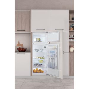 Indesit Combinazione Frigorifero/Congelatore Da incasso T 16 A1 D/I 2 Acciaio 2 porte Lifestyle frontal open