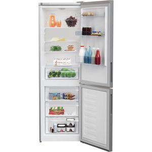 Indesit Combinazione Frigorifero/Congelatore A libera installazione INKS 1361 S4E Argento 2 porte Lifestyle frontal open