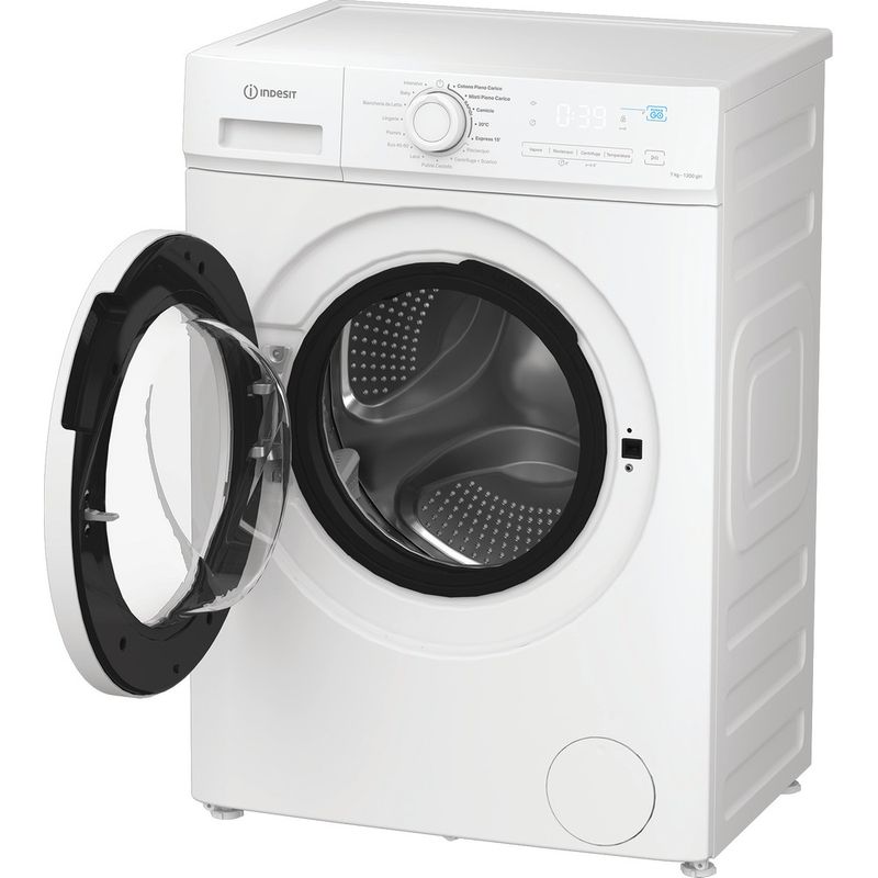 Indesit Lavabiancheria A libera installazione IMA 762 MY TIME IT Bianco Carica frontale A Perspective open